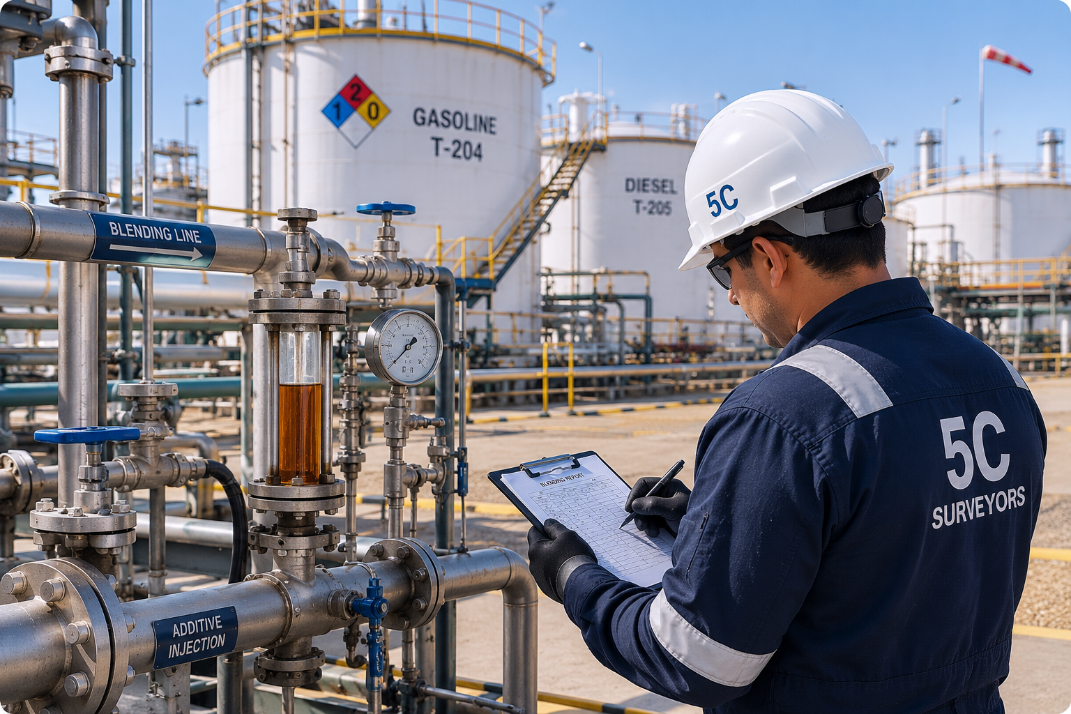 Petroleum blending and additive supervision